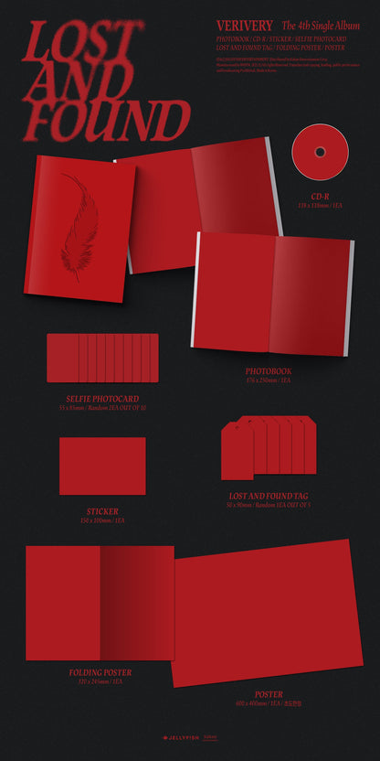 VERIVERY - 4th Single Album *Lost and Found* (Photobook Ver.)