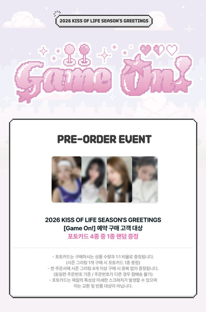 KISS OF LIFE 2026 Season's Greetings [Game On!]