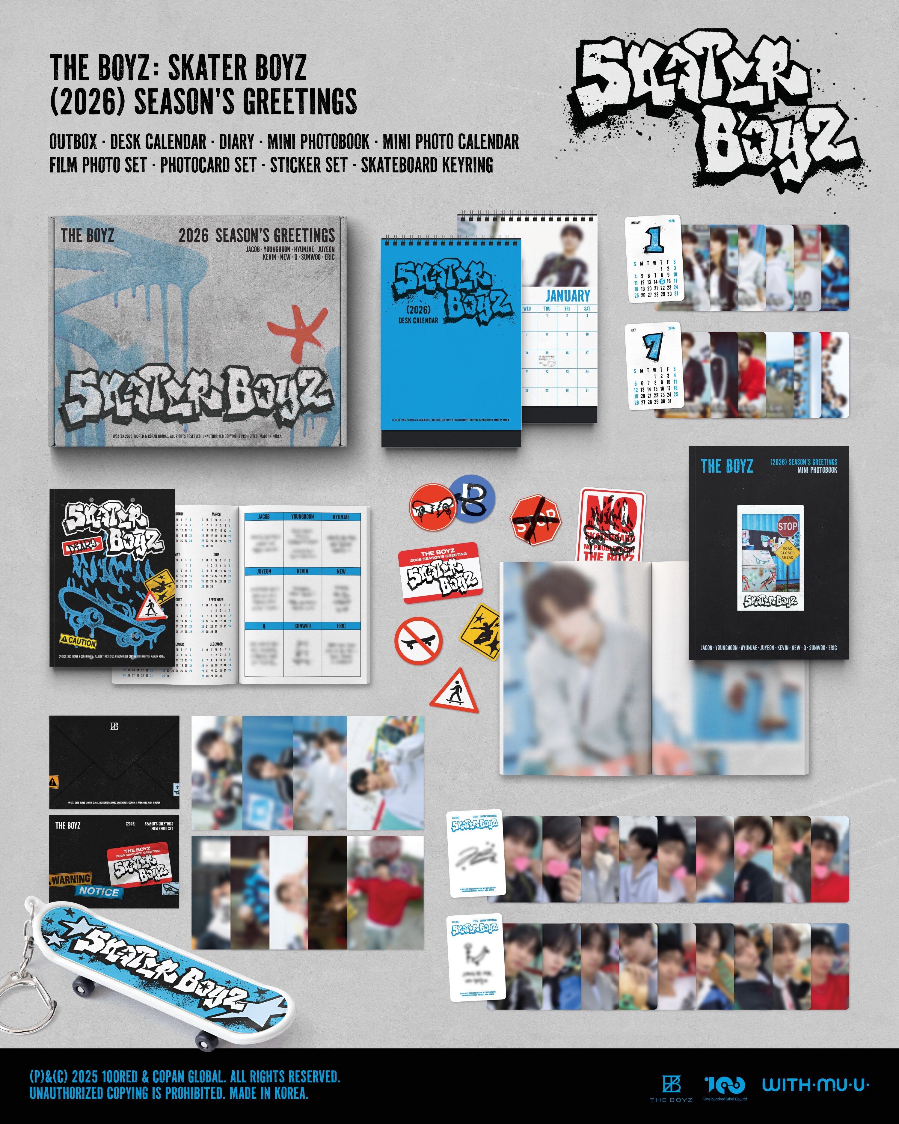 THE BOYZ 2026 Season's Greetings [THE BOYZ : SKATER BOYZ] [Pre-Order]