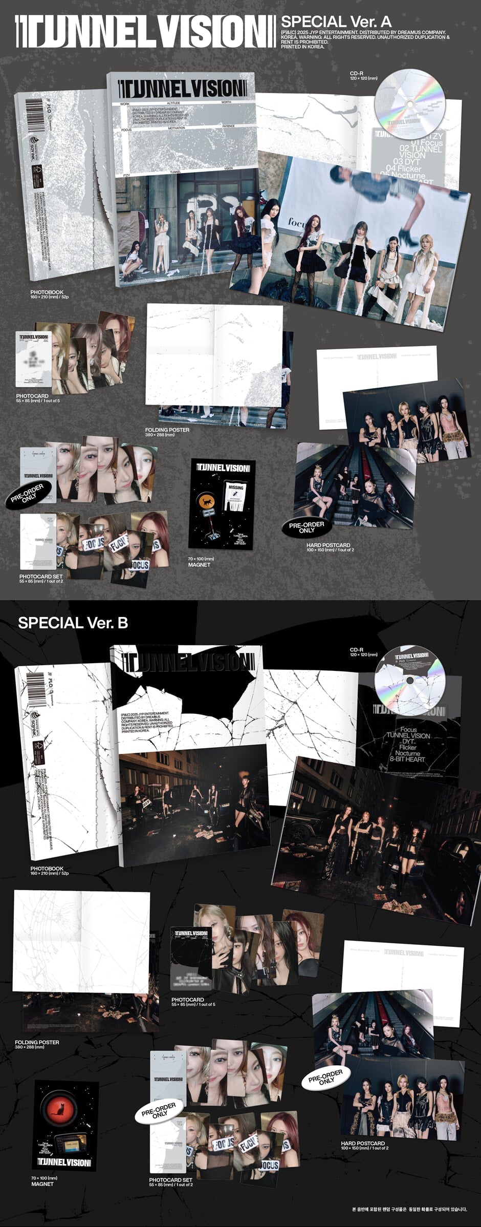 ITZY - 11th Mini Album *TUNNEL VISION* (SPECIAL Ver. | Random Version)