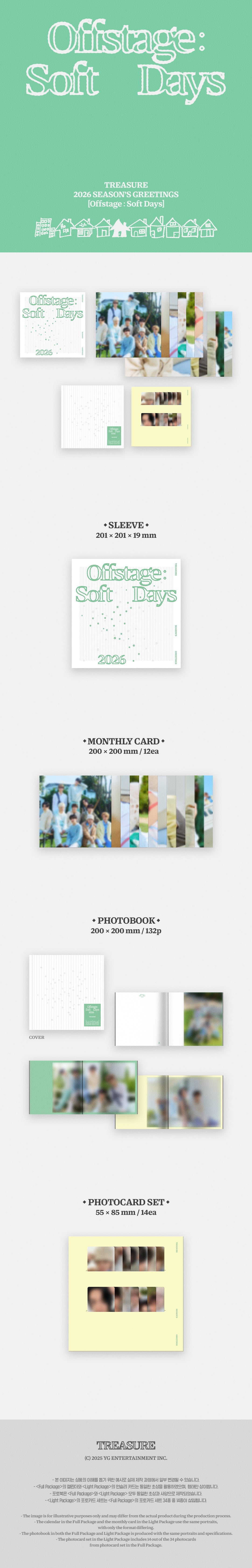 TREASURE 2026 Season's Greetings [Offstage: Soft Days] [Pre-Order]