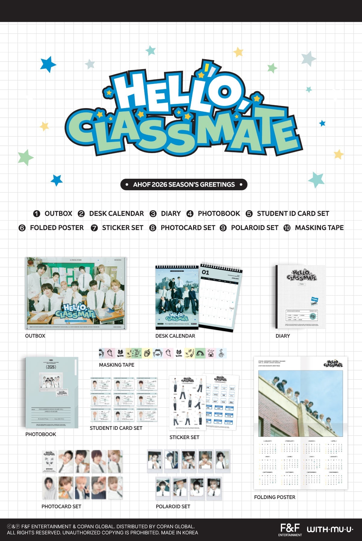 AHOF 2026 Season's Greetings [HELLO CLASSMATE]