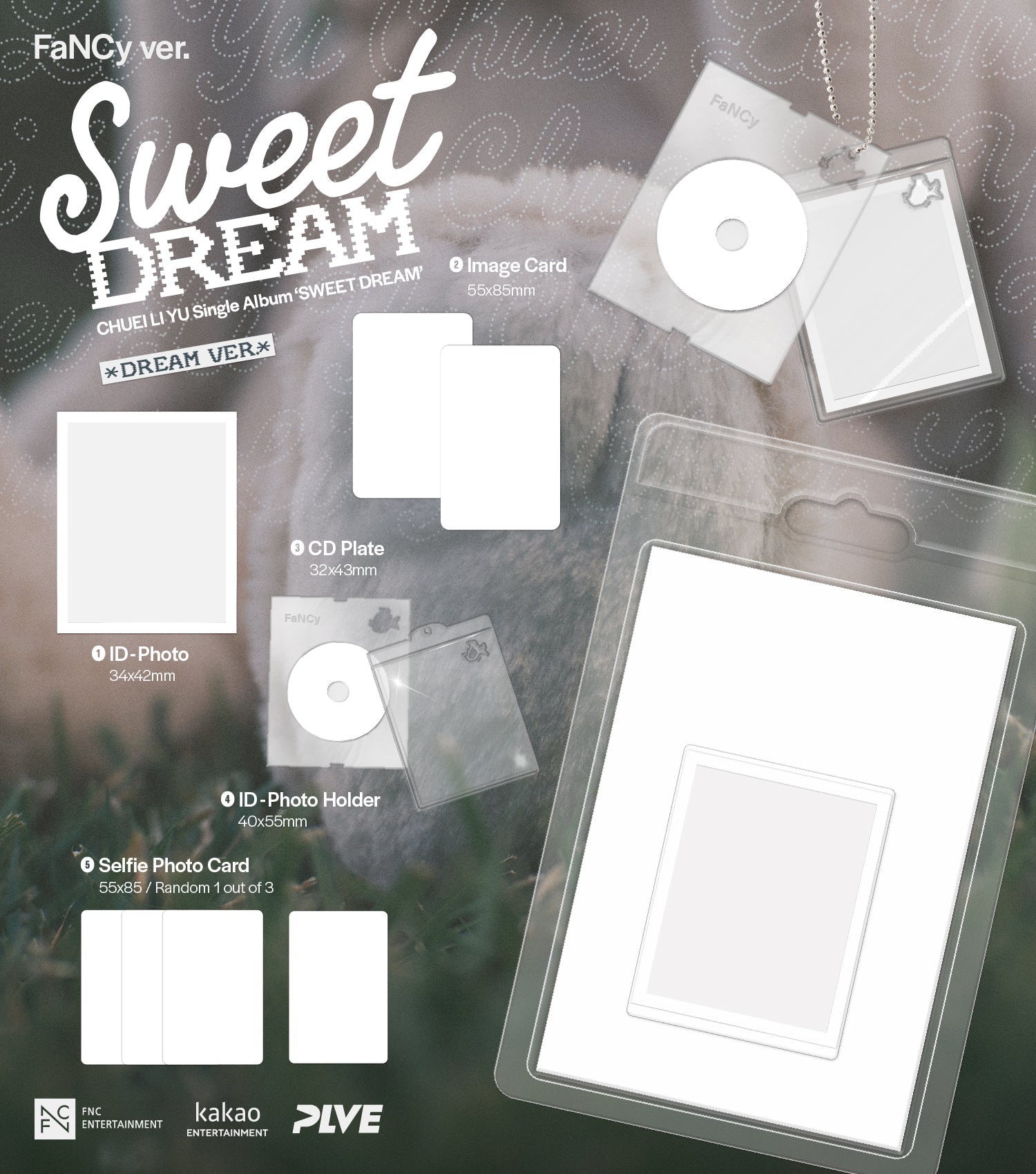 CHUEI LI YU - Single Album *Sweet Dream* (FaNCy Ver. | Random Version)
