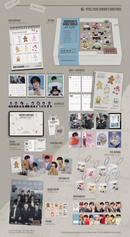 ATEEZ 2026 Season's Greetings [Pre-Order] [POB Selectable]