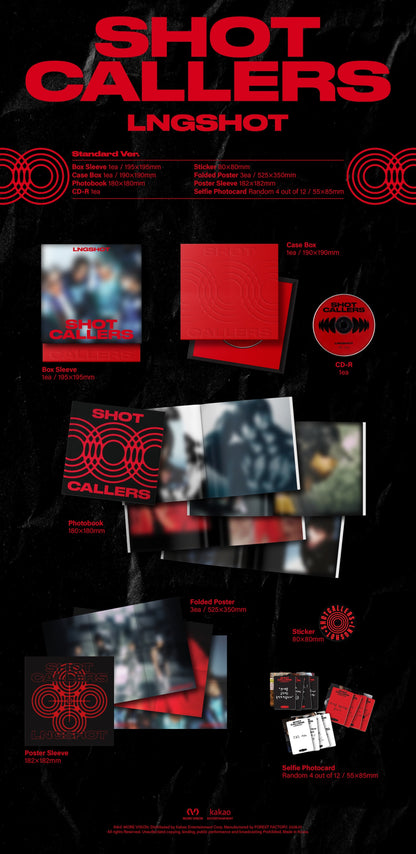 LNGSHOT - EP *SHOT CALLERS* (Standard Ver.)