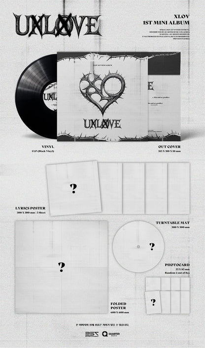 XLOV - 1st Mini Album *UXLXVE* (LP)