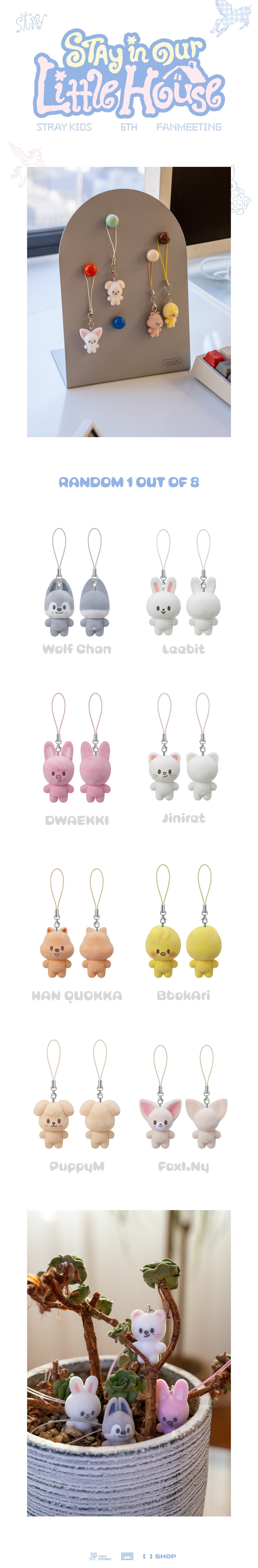 Stray Kids - STAY in Our Little House SKZOO Secret Mini Charm (Pre-Order)