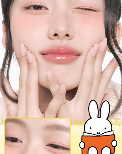 rom&nd X Miffy - Stationery Store Set (Mini Tint 2EA + Mini Eye Shadow + Memo Pad)