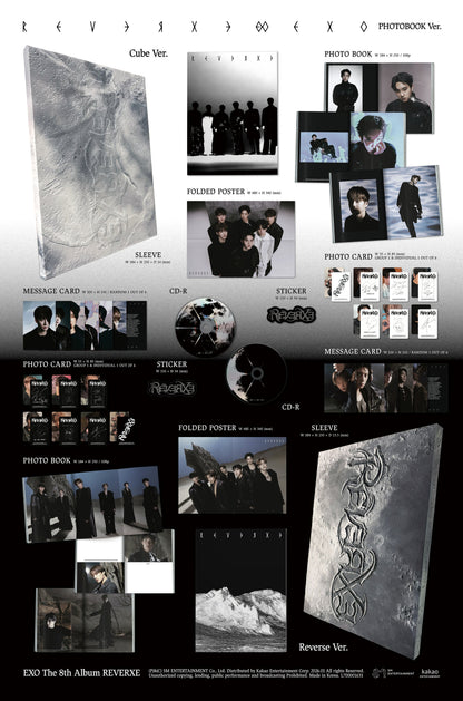 EXO - 8th Album *REVERXE* (Photobook Ver.) [Pre-Order]