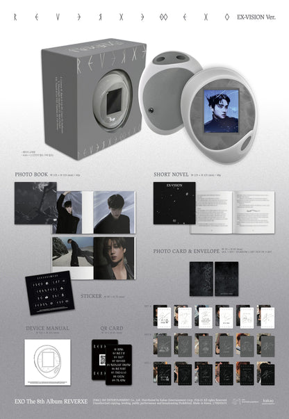 EXO - 8th Album *REVERXE* (EX-VISION Ver.)