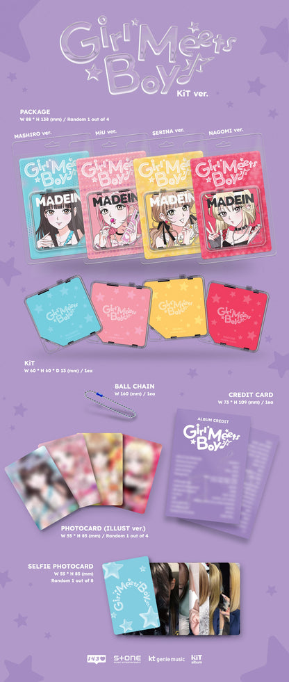 MADEIN - Girl Meets Boy (KiT Ver.)