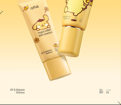 athe x Pompompurin - Vegan Relief Sun Essence EX 50ml + 35ml + Squishy