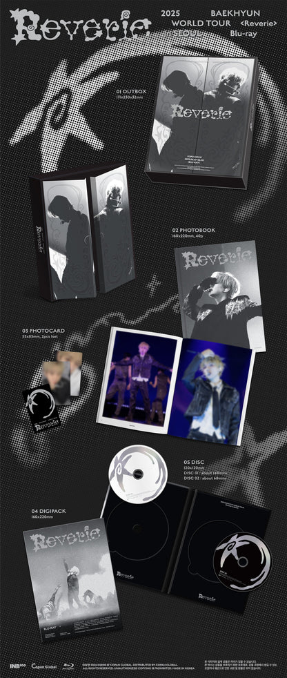BAEKHYUN - 2025 BAEKHYUN WORLD TOUR 'Reverie' in SEOUL (Blu-ray)