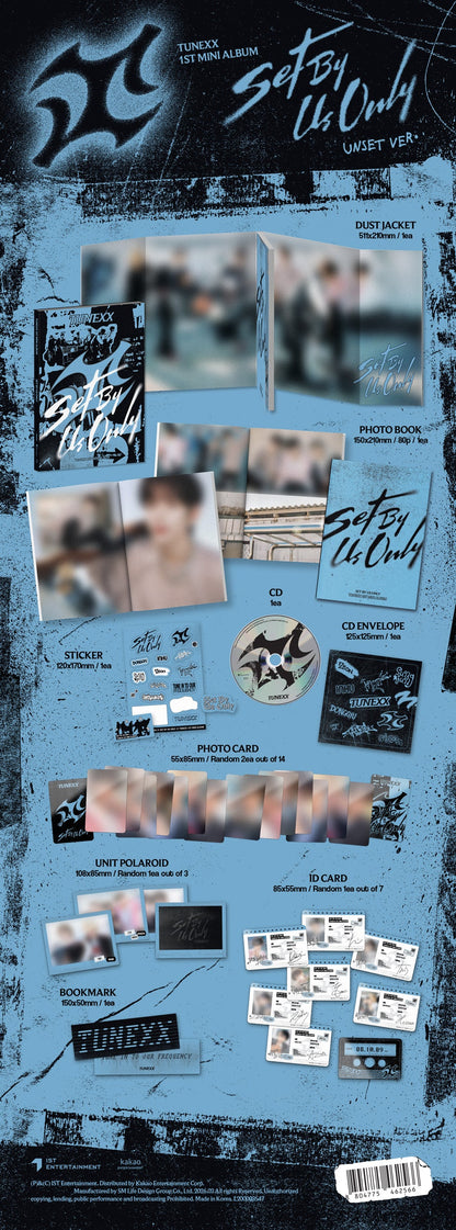 TUNEXX - SET BY US ONLY (1st Mini Album)