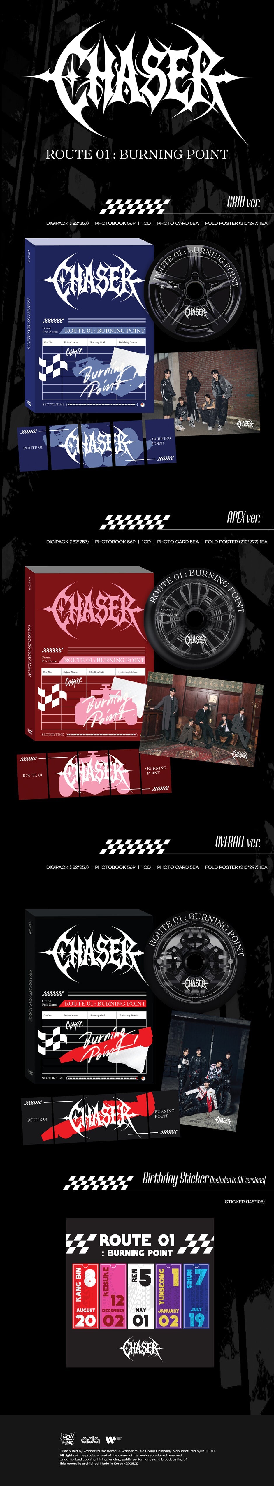 CHASER - ROUTE 01 : BURNING POINT