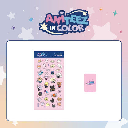[PRE-ORDER] ATEEZ - ANITEEZ 3D Sticker (ANITEEZ IN COLOR)