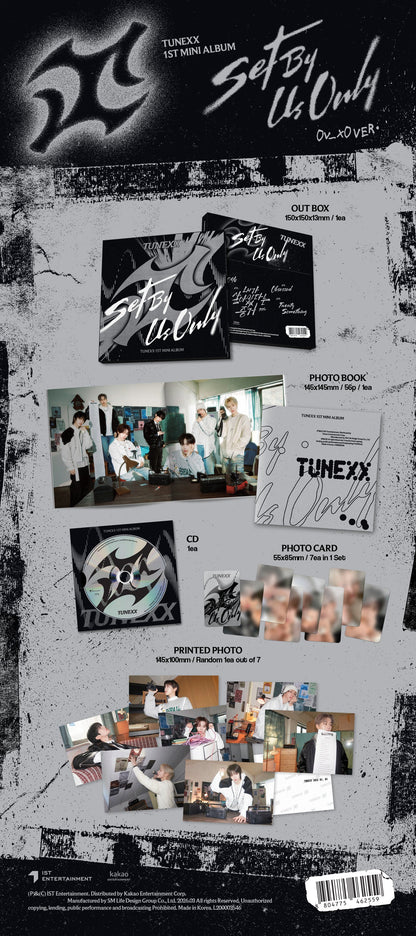 TUNEXX - 1st Mini Album SET BY US ONLY (0v_x0 Ver.)
