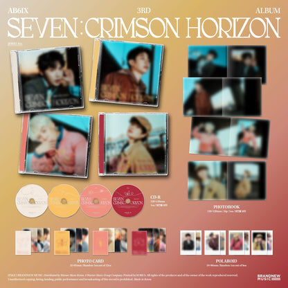 AB6IX - SEVEN : CRIMSON HORIZON (3rd Album) Jewel Ver.