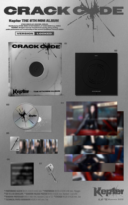 Kep1er - 8th Mini Album CRACK CODE