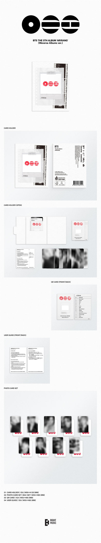 BTS - ARIRANG (5th Album) Weverse Albums Ver.
