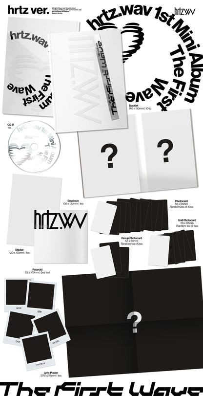 hrtz.wav - The First Wave (1st Mini Album)