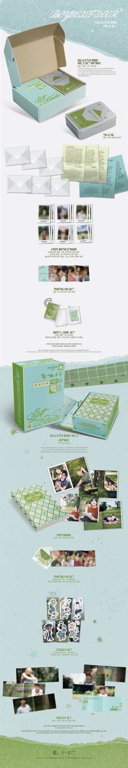 BOYNEXTDOOR - Collected Book Vol. 3 Set