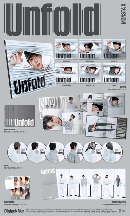 MONSTA X - Unfold (3rd Full Album)