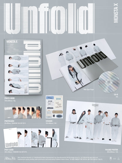 MONSTA X - Unfold (3rd Full Album)