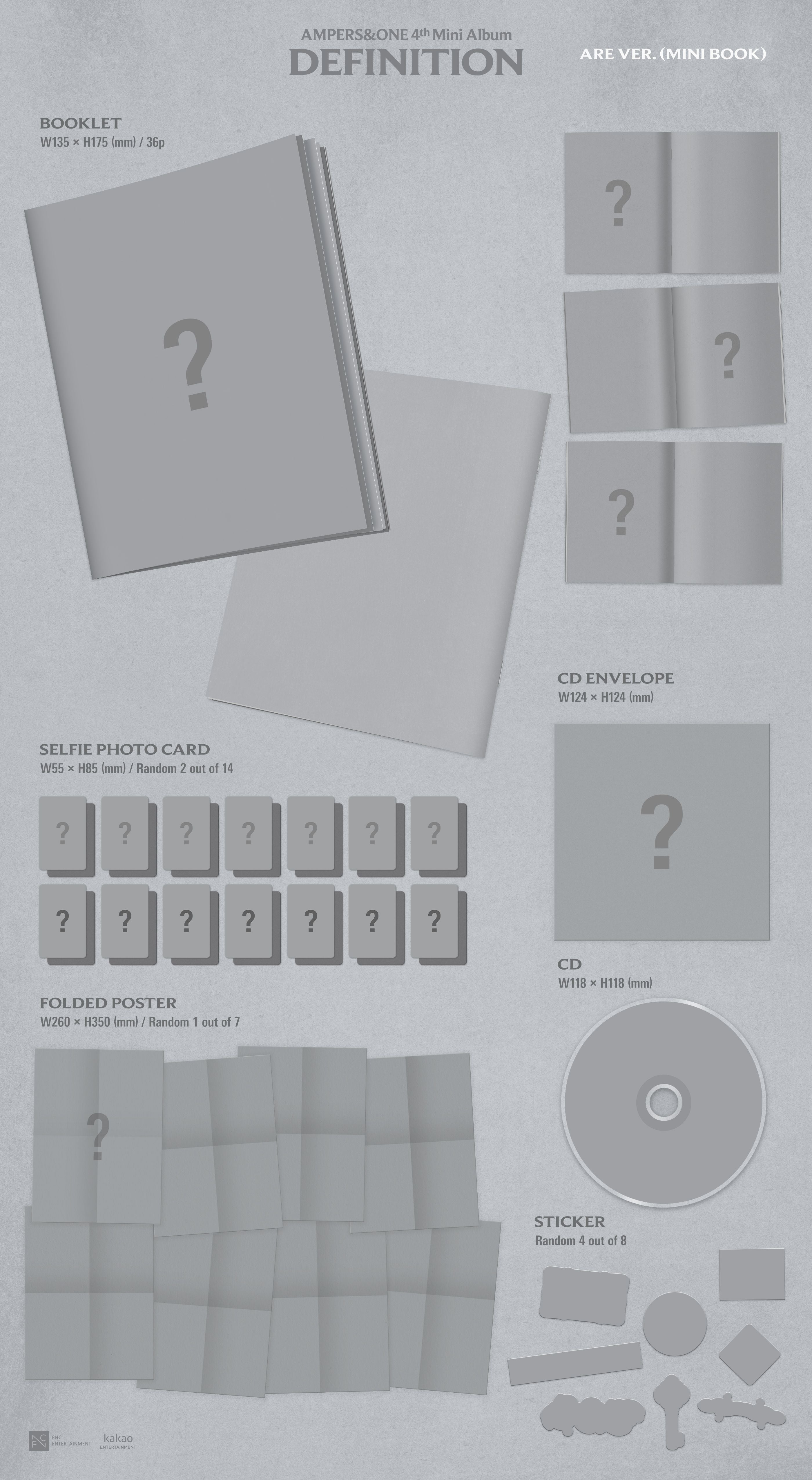 AMPERS&ONE - DEFINITION (4th Mini Album) (ARE Ver.)