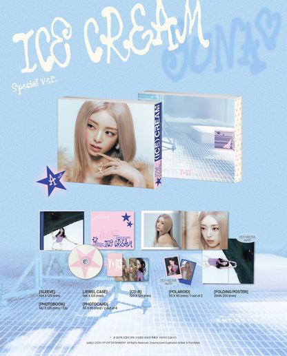YUNA - Ice Cream (1st Mini Album) (Special Ver.) (Random Ver.)