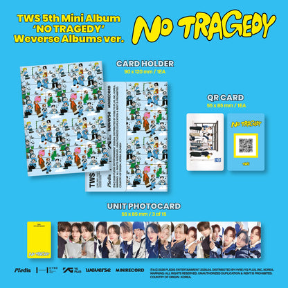 TWS - NO TRAGEDY (5th Mini Album) (Weverse Albums Ver.)