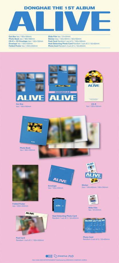 DONGHAE - ALIVE (1st Album)