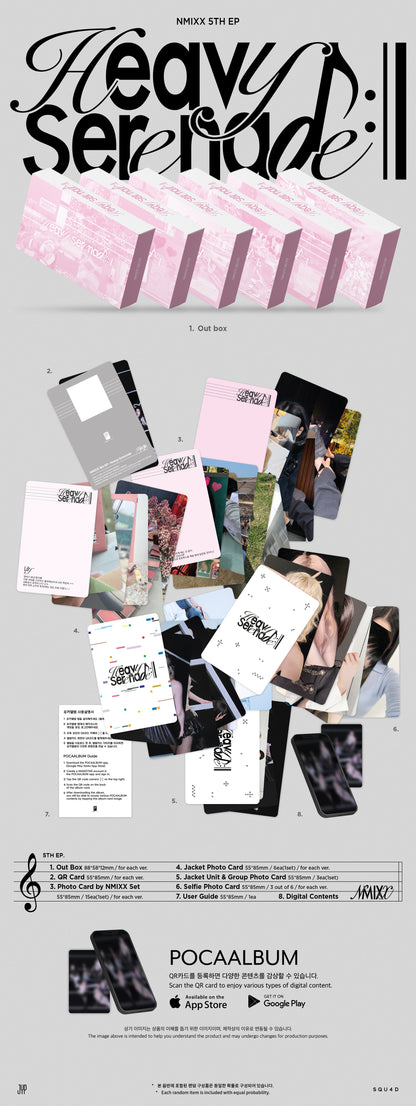 NMIXX - Heavy Serenade (5th EP) (Platform Album POCAALBUM Ver.) (Random Ver.)