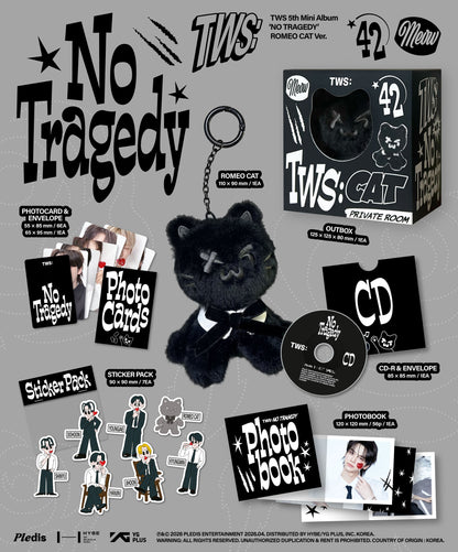 TWS - NO TRAGEDY (5th Mini Album) (Romeo Cat Ver.)