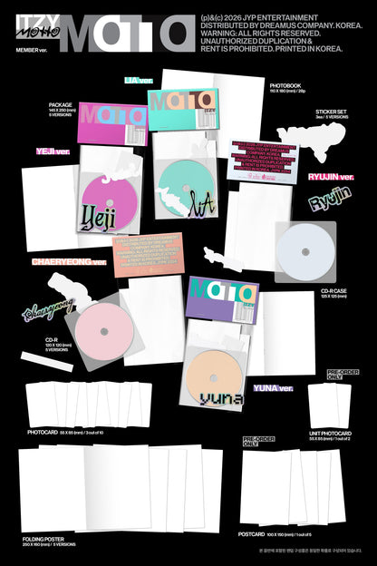 ITZY - Motto (12th Mini Album) (Member Ver.)