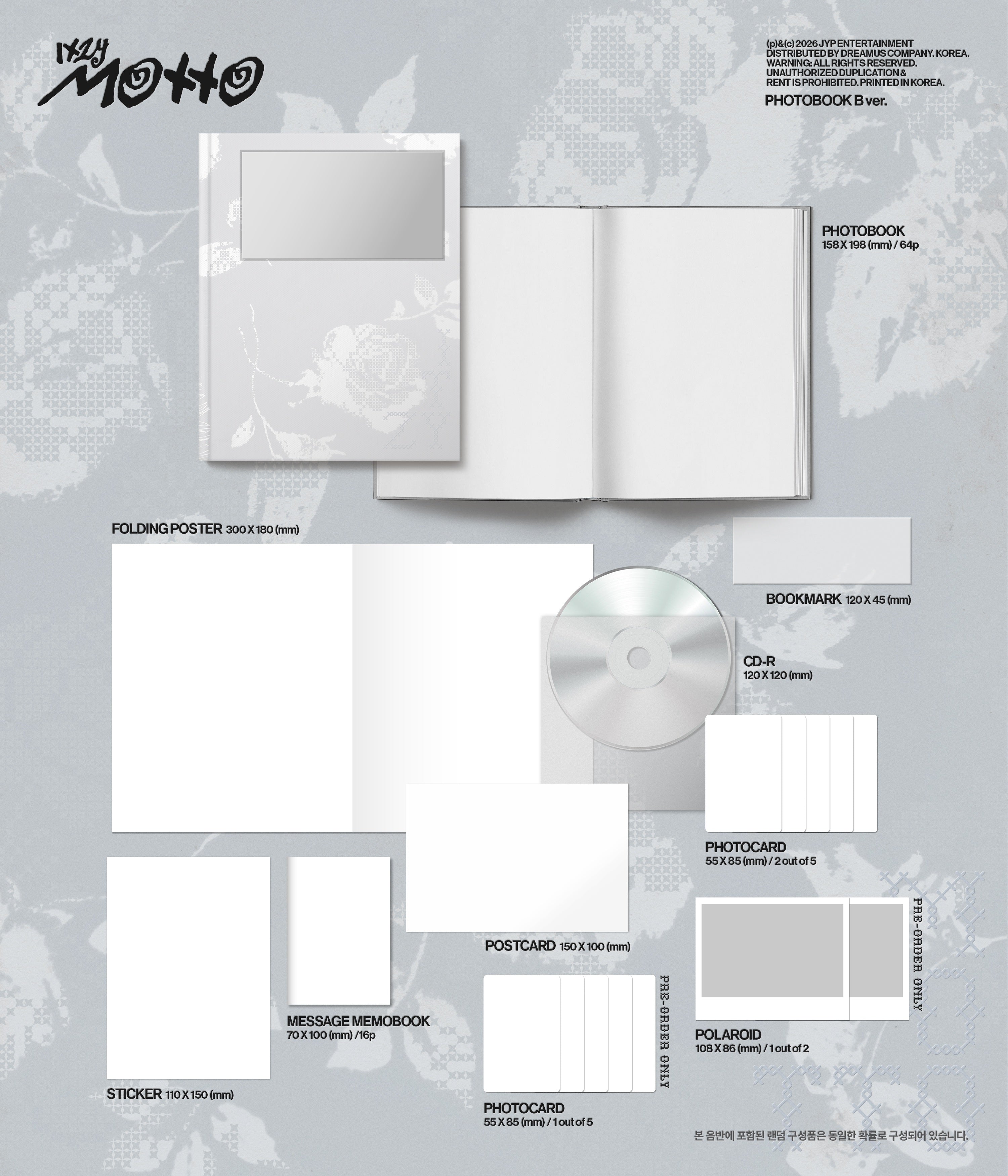 ITZY - Motto (12th Mini Album) (Photobook Ver.)