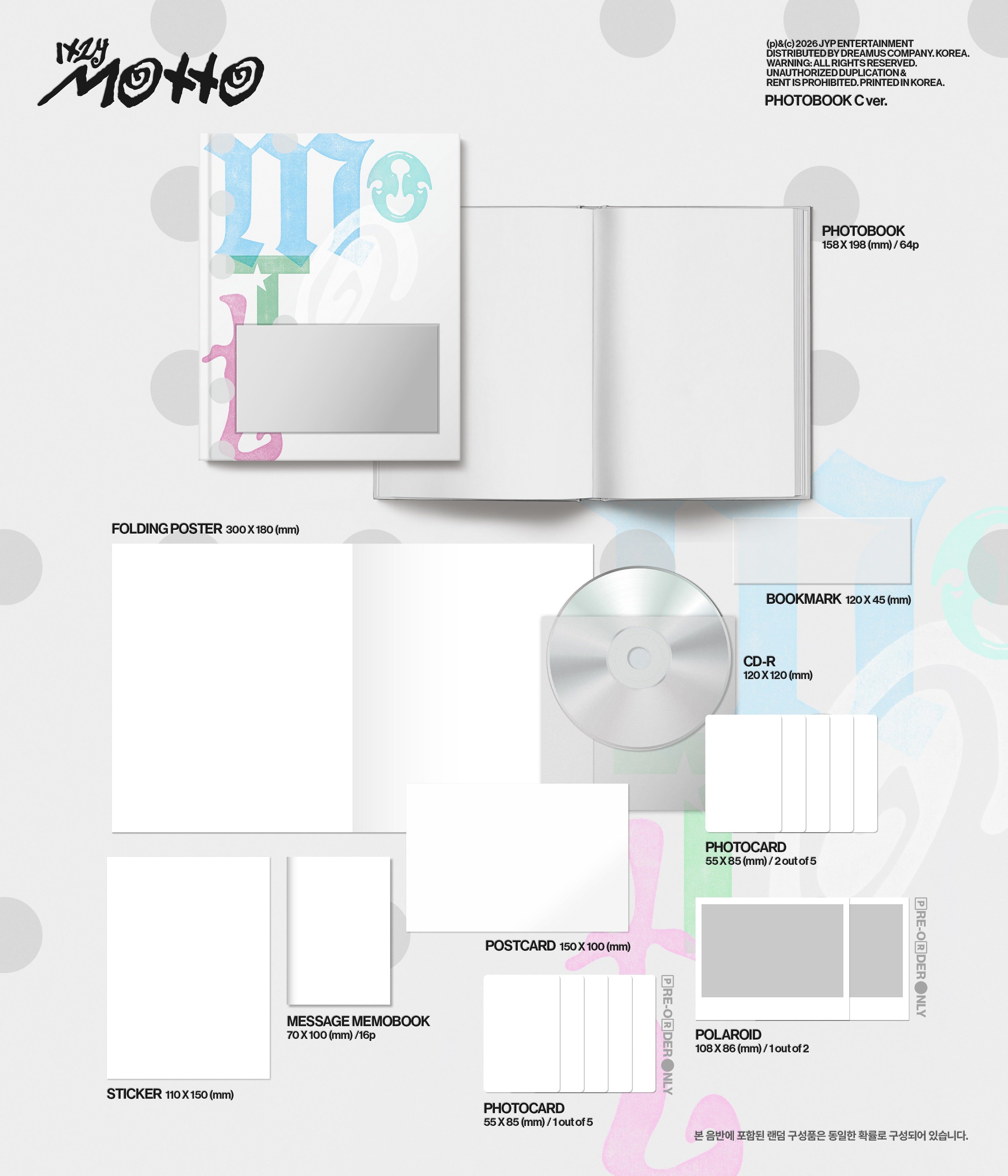 ITZY - Motto (12th Mini Album) (Photobook Ver.)