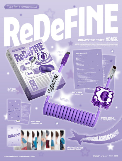 CRAVITY - ReDeFINE (8th Mini Album) (MD Ver.)