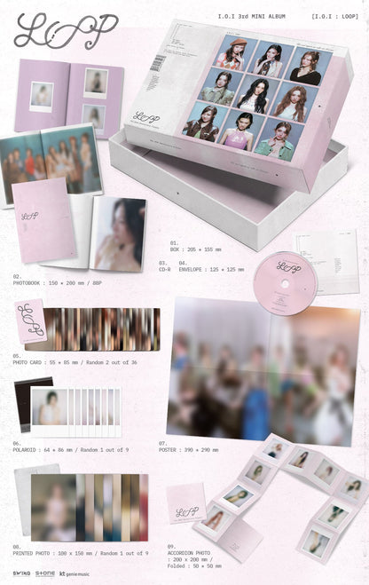 I.O.I - I.O.I : LOOP (3rd Mini Album)