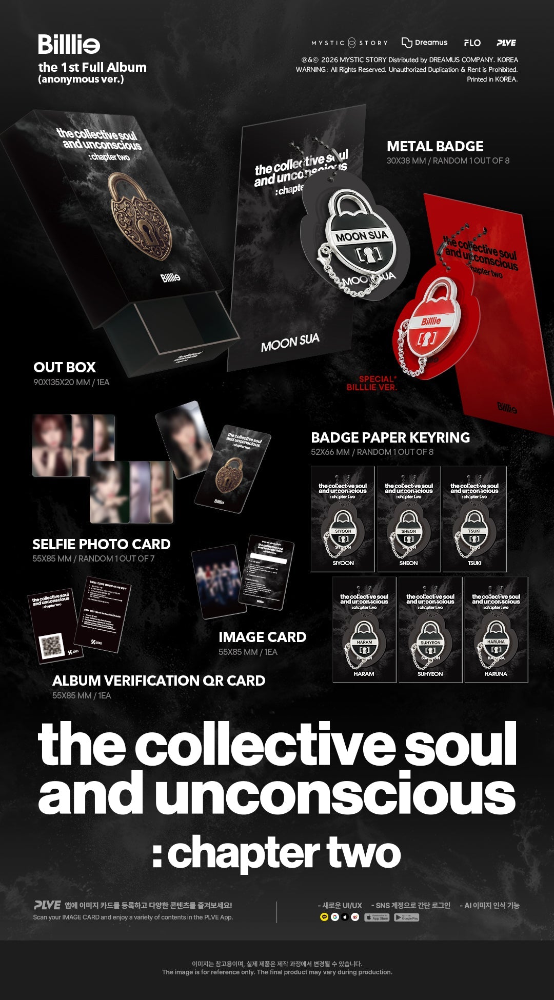 Billlie - the collective soul and unconscious: chapter two (1st Album) Anonymous Ver.