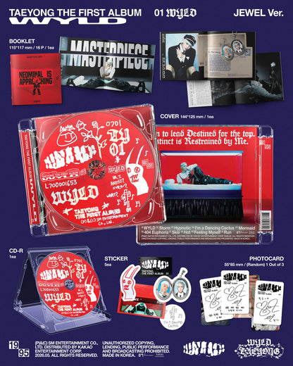 TAEYONG - WYLD (1st Album) Jewel Ver.