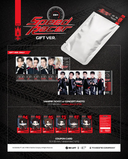 ENHYPEN - World Coupon Card Collection (SPEED RACER) Gift Ver.