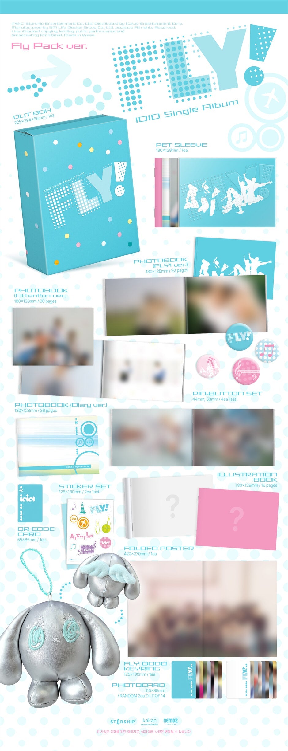 IDID - FLY! (Single Album) Fly Pack Ver.