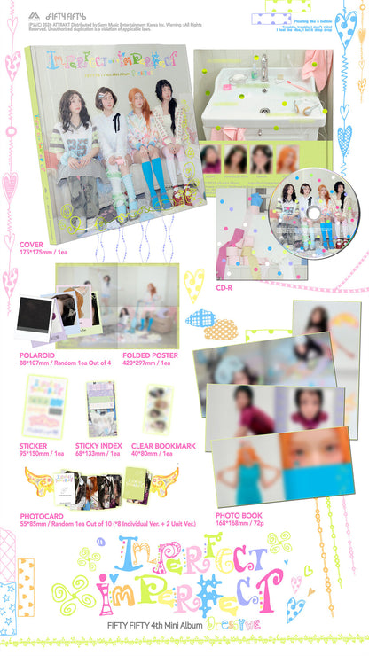 FIFTY FIFTY - Imperfect-I'mperfect (4th Mini Album) Dressy We Ver.