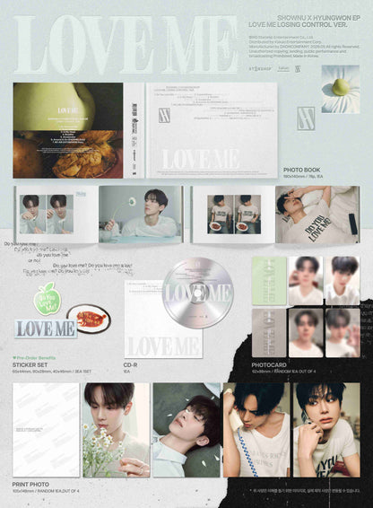 SHOWNU X HYUNGWON - LOVE ME (EP)
