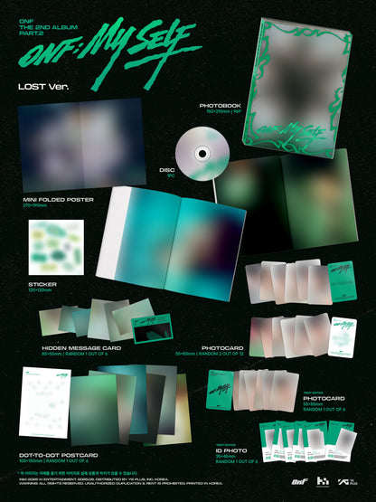 [PRE-ORDER] ONF - ONF:MY SELF (2nd Album) Photobook Ver.