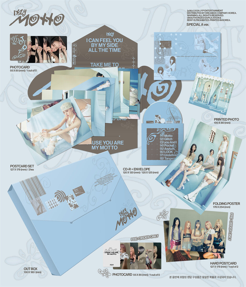 [PRE-ORDER] ITZY - Motto (12th Mini Album) Special Ver.