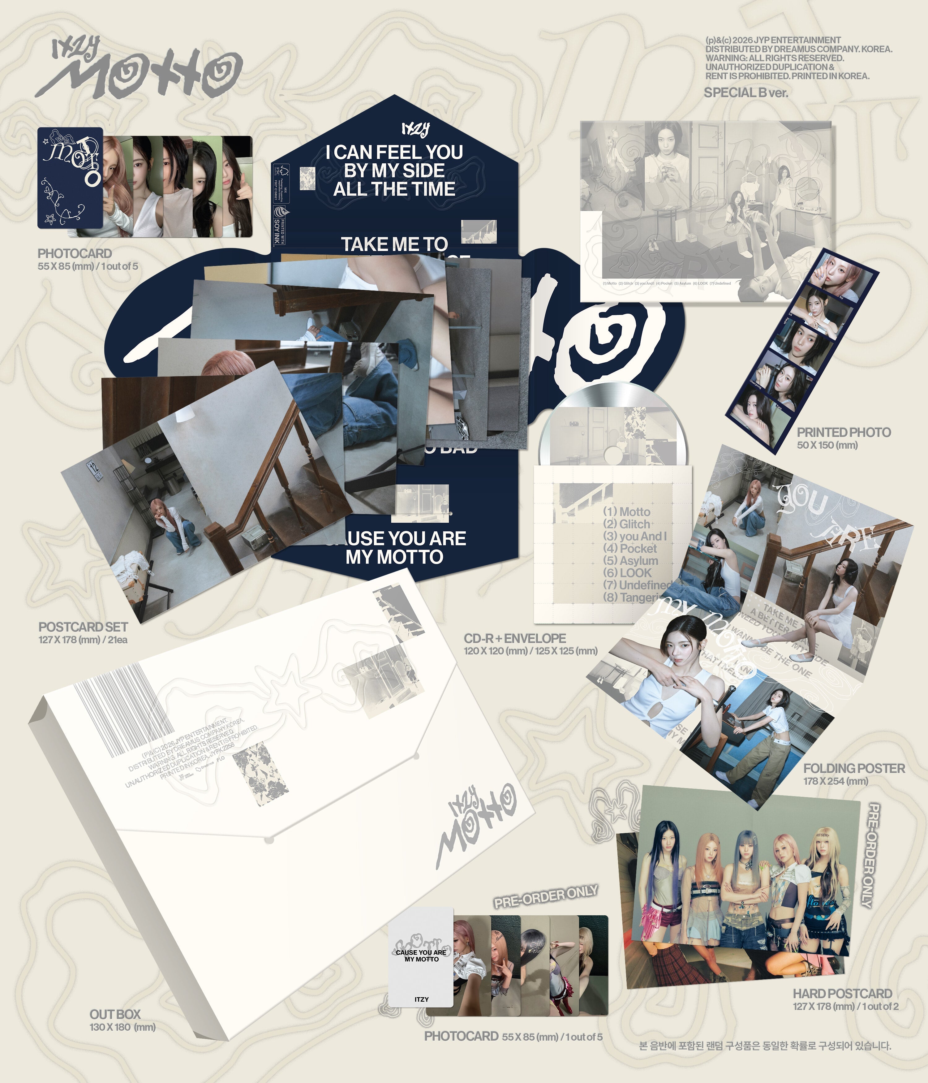 [PRE-ORDER] ITZY - Motto (12th Mini Album) Special Ver.