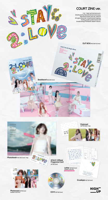 [PRE-ORDER] STAYC - 2:LOVE (6th Single Album)