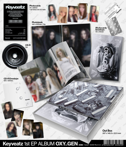 [PRE-ORDER] Keyveatz - OXY_GEN (1st EP Album)